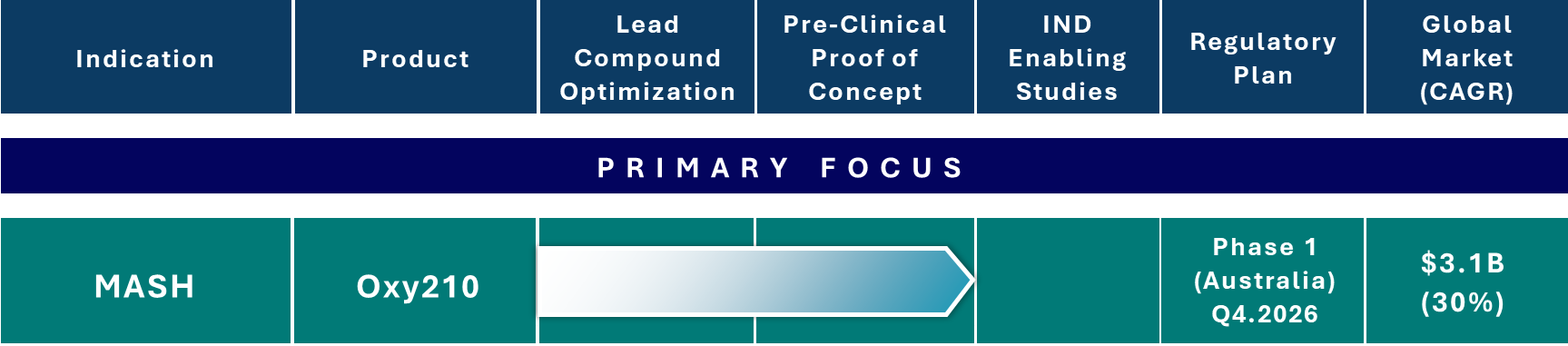 Pipeline-Primary Focus